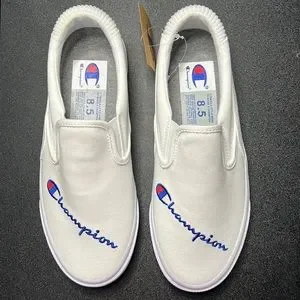 Champion | Shoes | Champion White Fringe Slip On Canvas Shoe  display picture 3